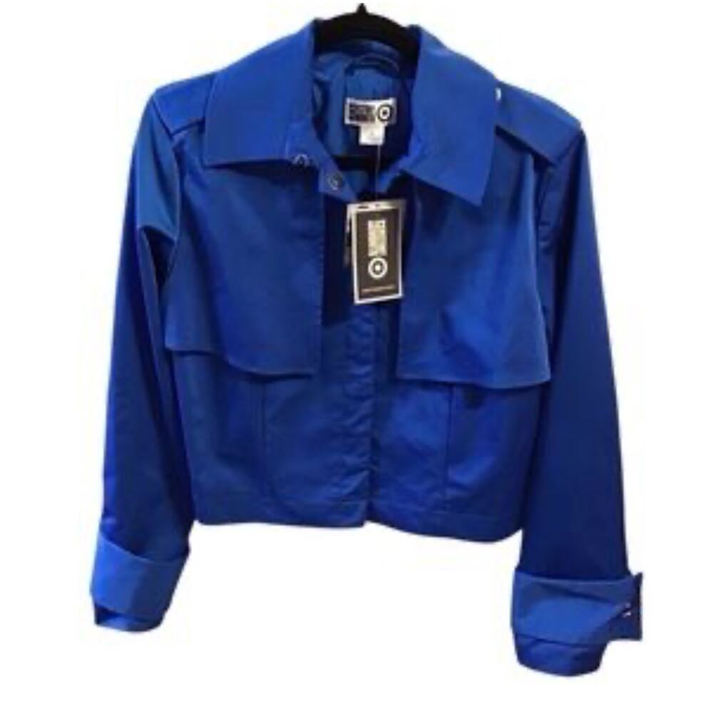 Black History Month Jacket XXXXL Blue Sammy B Adult Cropped Shacket Target nwt